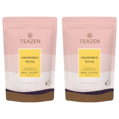 티젠 캐모마일 25p, 1.5g, 25개입, 2개, 1.5g