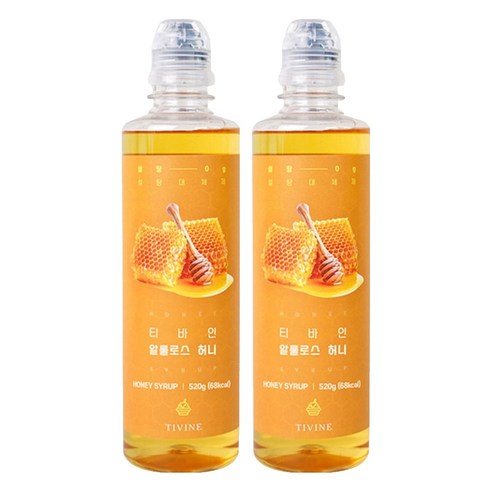티바인 알룰로스 허니, 520g, 2개