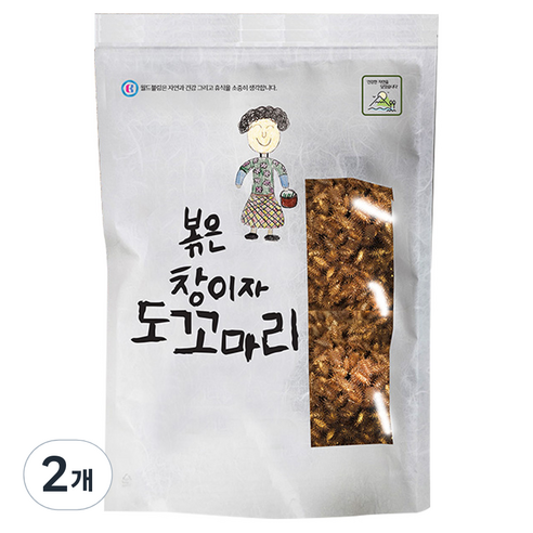 월드블링 자연산 볶은 창이자 도꼬마리, 200g, 2개