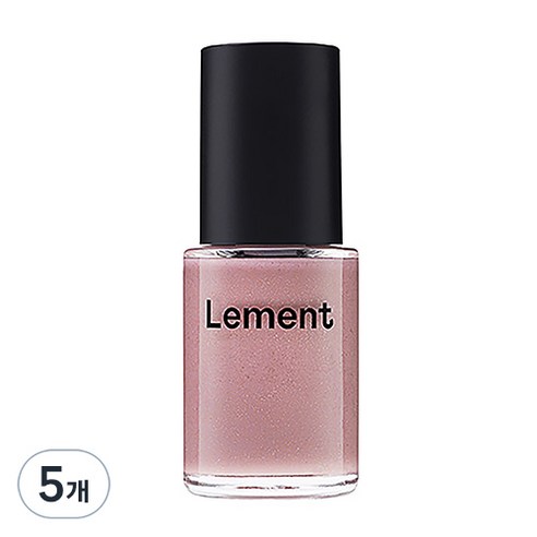 르멘트 컬러 네일, 핑크 밀키웨이, 14ml, 5개