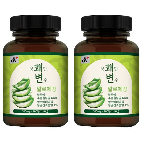 두리농산 상쾌한 변수 알로에정, 2개, 111.6g