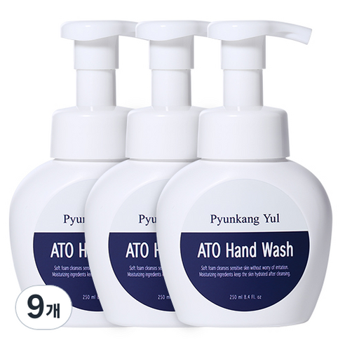 편강율 아토 핸드워시, 250ml, 9개
