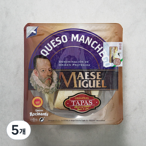 퀘소로시난테 Maese Miguel 만체고 치즈, 100g, 5개