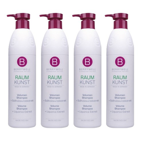 베리웰 볼륨 헤어 샴푸, 4개, 1000ml
