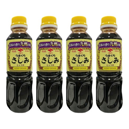 니비시 사시미 간장, 360ml, 4개