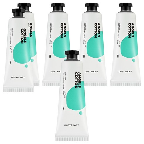 더프트앤도프트 시그니처 퍼퓸 핸드크림 엔젤스코튼, 50ml, 6개