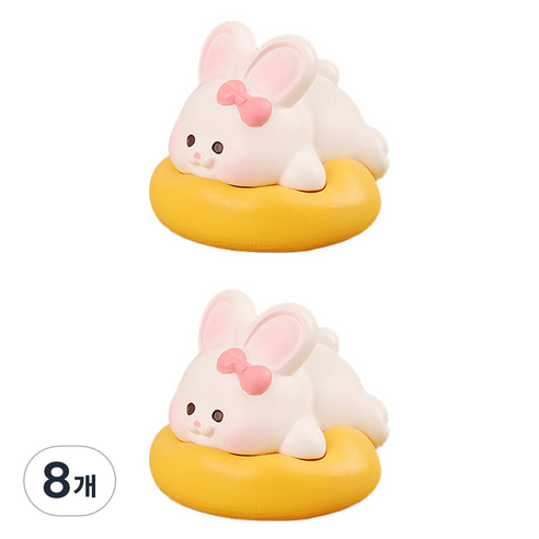 라벤티아 귀염둥이 엎드린 애니멀 피규어 타입2, 8개