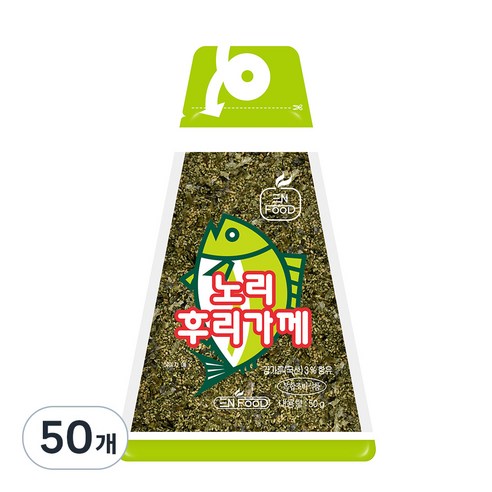 이엔푸드 노리 후리가께, 50g, 50개