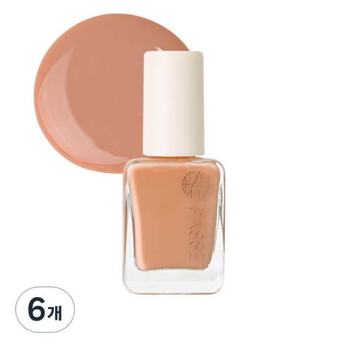 파셋 셀럽 네일컬러 폴리쉬 매니큐어 7ml, 17 위트베이지, 6개