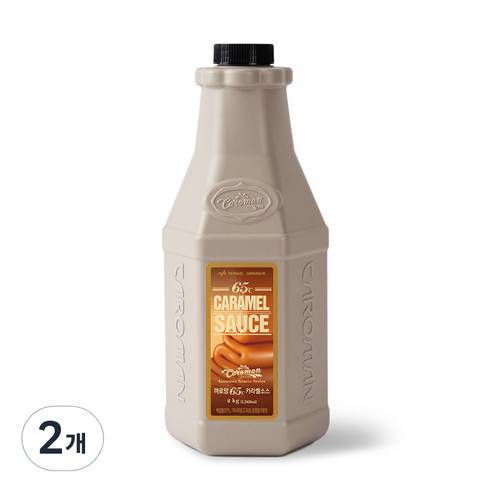 까로망 65C 카라멜 소스, 2kg, 2개