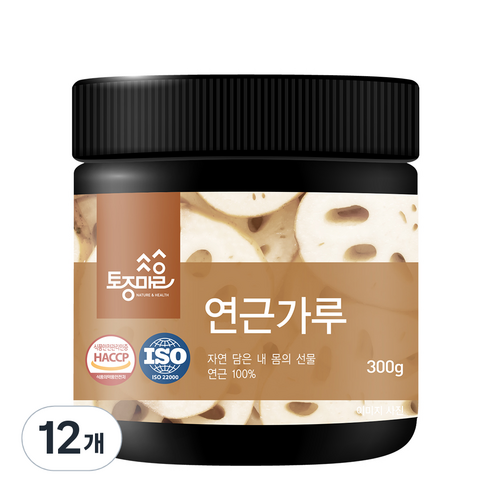 토종마을 연근가루, 300g, 12개
