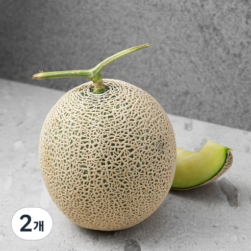 국내산 머스크멜론, 2kg, 2개