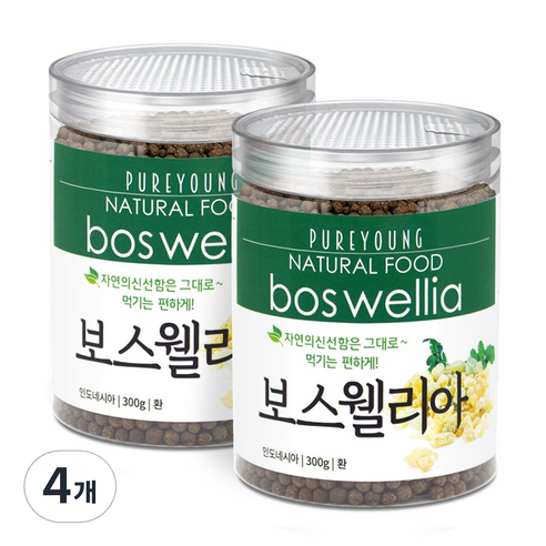 퓨어영 보스웰리아환, 4개, 300g