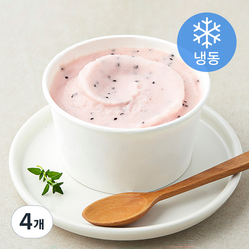 지엔씨푸드 컵 용과 아이스, 240ml, 1개입, 4개