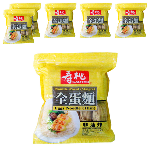 사우타오 몬 홍콩면 에그누들, 6개, 454g