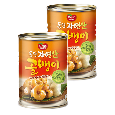 동원 자연산 골뱅이, 300g, 2개