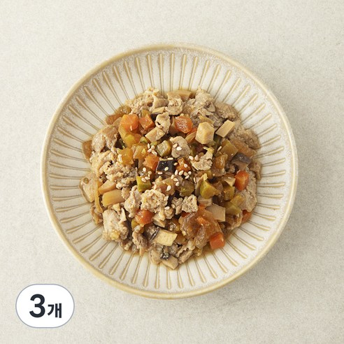 집반찬연구소 한돈 불고기볶음밥 재료, 3개, 250g