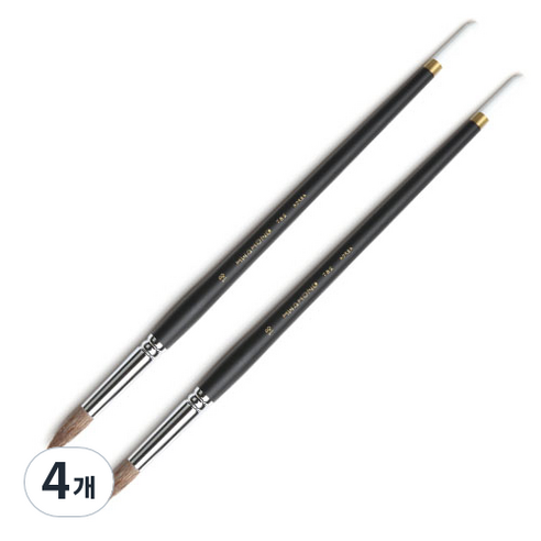 화홍 782 R 수채화붓, 18호, 4개
