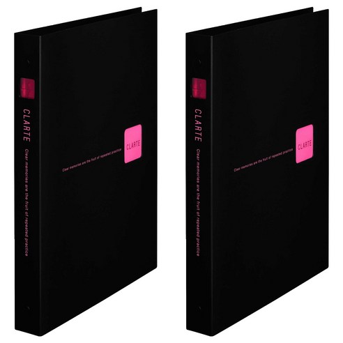 마루망 CLARTE 바인더노트 B5, 랜덤발송, 2개