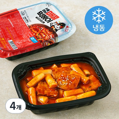 서울마님 매콤떡볶이 (냉동), 280g, 4개