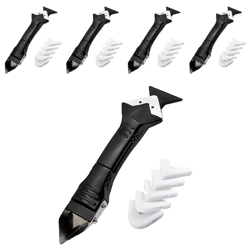 바벨롭 실리콘 제거기 스크래퍼 3in1 세트 01 스틸, 5세트