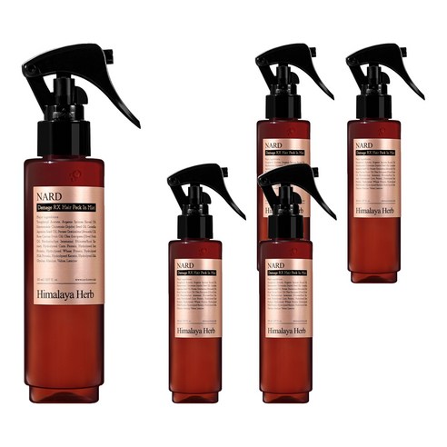 부케가르니 나드 데미지 RX 헤어팩 인 미스트, 150ml, 5개
