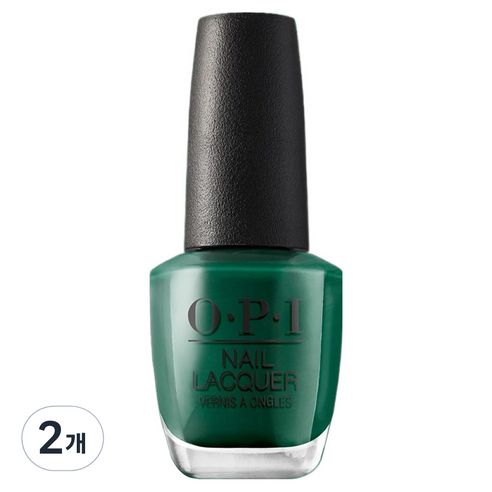 오피아이 네일락커, W54 Stay off the lawn, 2개, 15ml
