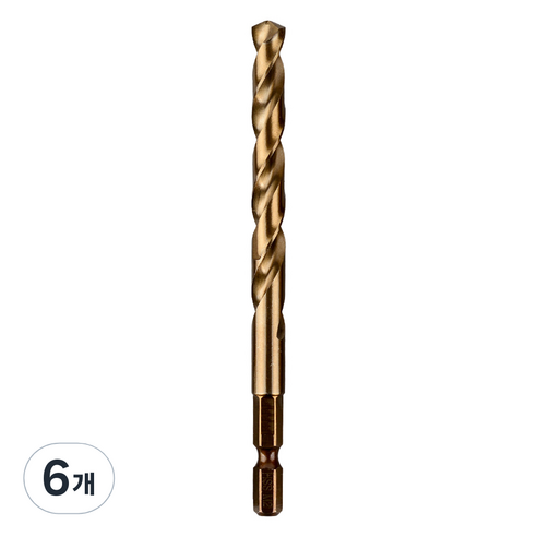WORX 하이스드릴 육각 M 8.0 WHH80, 6개