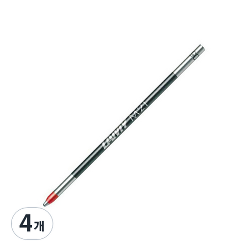 LAMY SPIRIT용 멀티펜 리필심, 레드, 4개