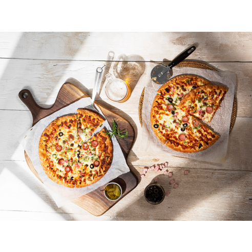 맛과 품질의 만남: 오뚜기 콤비네이션 피자