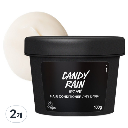 러쉬 캔디 레인 헤어 컨디셔너, 100g, 2개