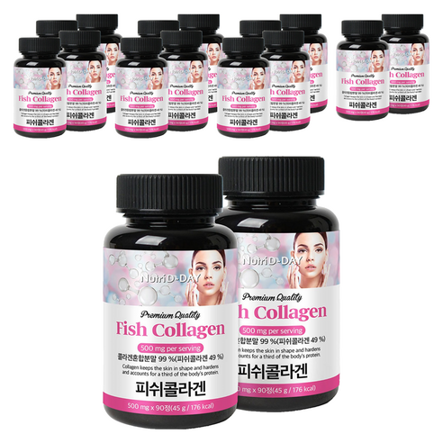 뉴트리디데이 프리미엄 피쉬 콜라겐 타블렛