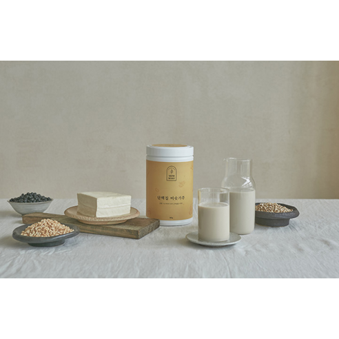 건강한 하루를 여는 고소한 비밀, 맘메이크 단백질 미숫가루