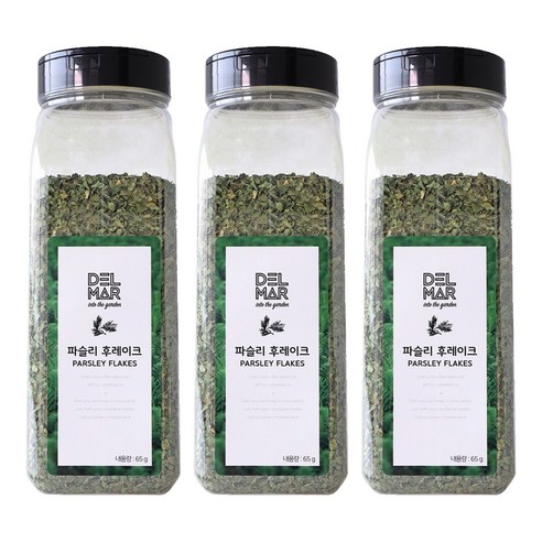 딜리셔스마켓 파슬리 후레이크, 65g, 3개