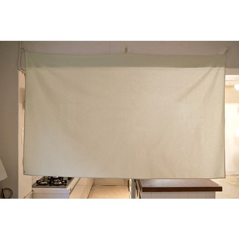 당신의 공간에 예술적인 숨결을 불어넣는 얼레디낫옛 블랭크 광목 패브릭 파티션