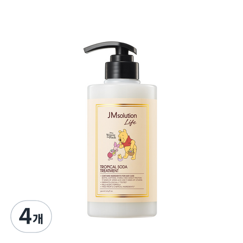 제이엠솔루션 라이프 디즈니 트로피컬 소다 트리트먼트, 500ml, 4개