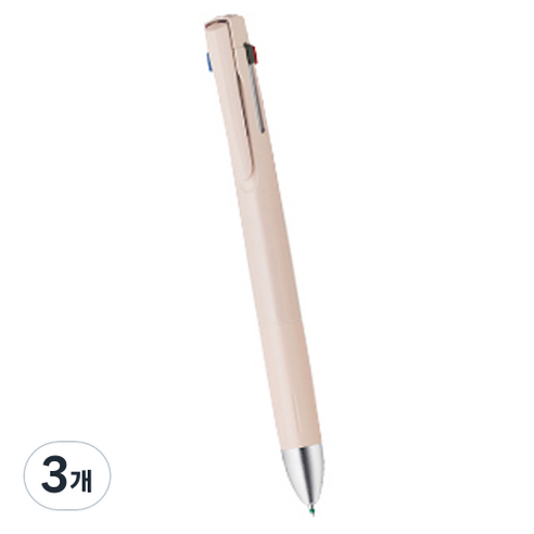 제브라 블렌 4 + S 펜 0.5mm, 그레이지, 3개