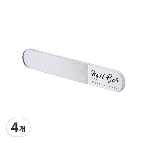 매직 네일바 손톱광택 글라스 네일샤이너, 혼합 색상, 4개