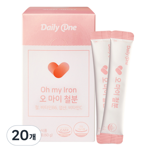 데일리원 오 마이 철분 30p, 60g, 20개