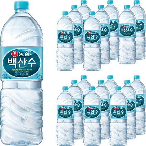 농심 백산수, 2L, 18개