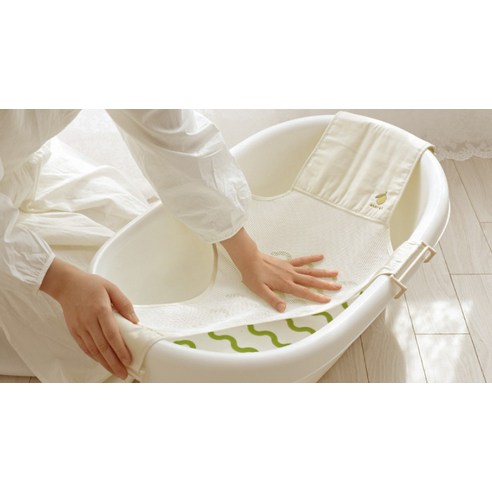 목욕 시간, 이제 엄마는 자유롭게, 아기는 편안하게!