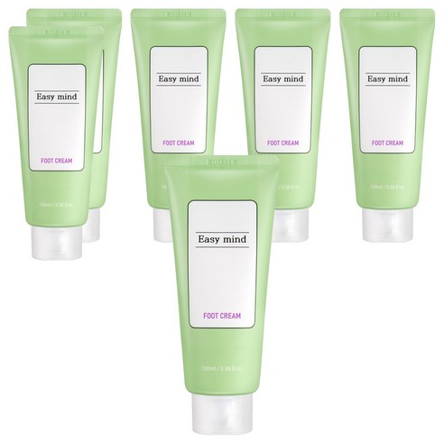 이지마인드 고운발 우레아 콜라겐 풋크림 100ml, 6개, 1개입