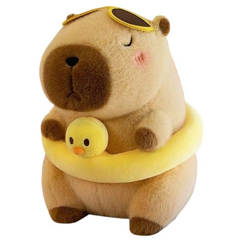 다다랜드 카피바라 인형, 40cm, 오리튜브, 1개