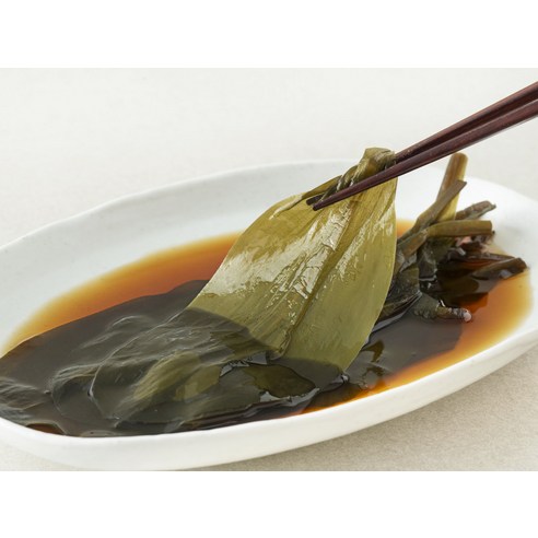 삼겹살의 품격을 높이는 마법, 담가 명이나물절임!