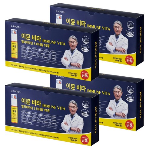 닥터루템 이뮨비타 멀티비타민, 7회분, 4개