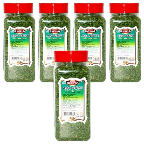 레시피아 파슬리 후레이크, 100g, 5개