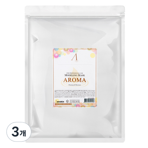 안스킨 오리지날 아로마 모델링팩 1kg, 3개, 1개입
