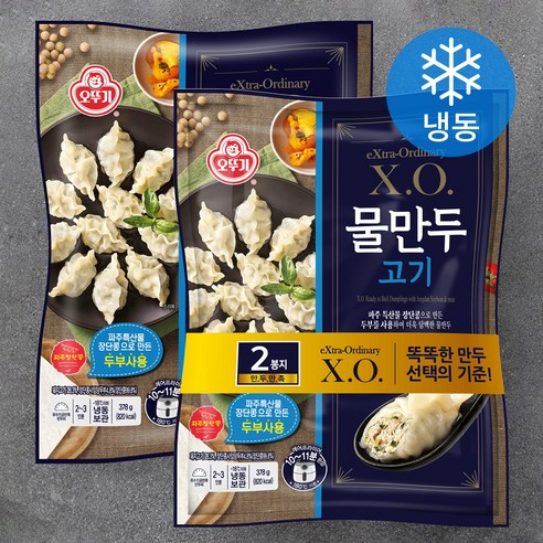 오뚜기 XO 물만두 고기 (냉동), 378g, 2개
