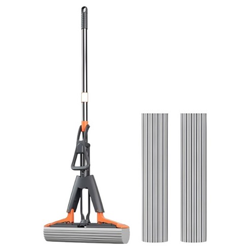 찌든 때 박멸! 손에 물 한 방울 안 묻히고 청소하는 마법, 오코로 노터치 물흡수 펄프 청소기 써본 후기 스펀지밀대