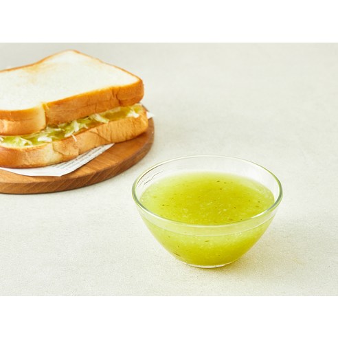 5분 만에 완성하는 홈카페 브런치, 곰곰 키위 토스트 소스!